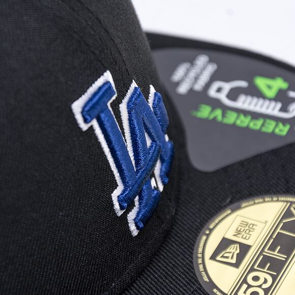 New Era 59FIFTY MLB Repreve 5 Los Angeles Dodgers Fitted Black Cap