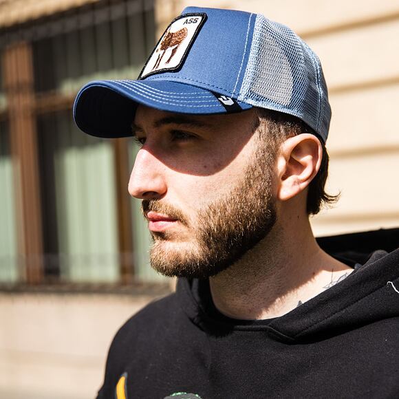 Kšiltovka Goorin - The Ass Trucker - Blue