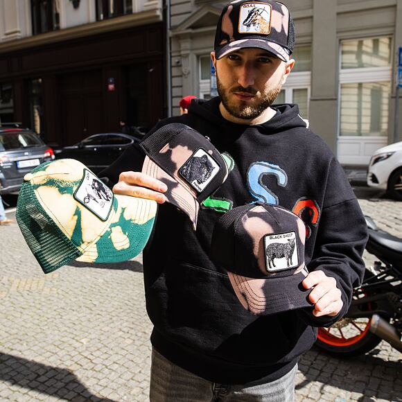Kšiltovka Goorin - Acid Panther Trucker - Black