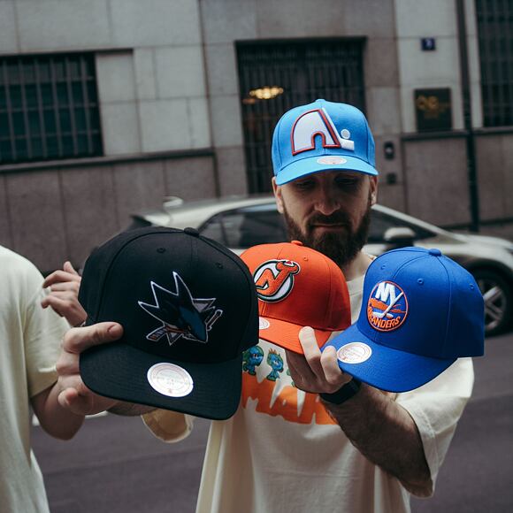 Kšiltovka Mitchell & Ness - Team Ground 2.0 Pro Snapback - San Jose Sharks - Black