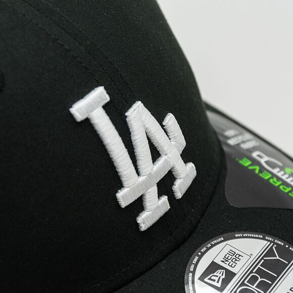 Kšiltovka New Era 9FORTY MLB Repreve League Essential Los Angeles Dodgers - Black / White