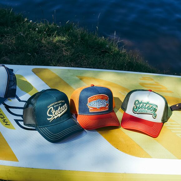 Kšiltovka Stetson - Trucker Cap American Heritage Classic - 4