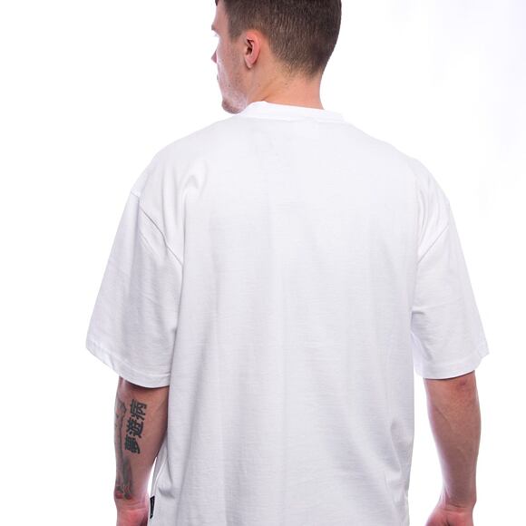 Triko Karl Kani - Woven Signature Chrome Logo Crop Tee - white