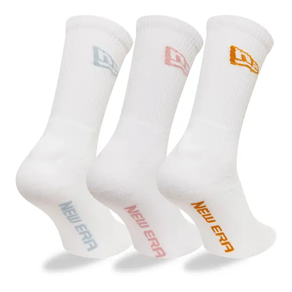 Ponožky New Era - Flag Collection - White / Pastel Blue