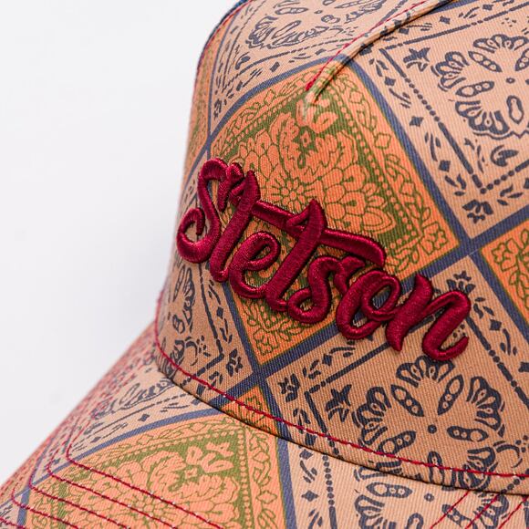 Kšiltovka Stetson - Trucker Cap Vintage Print - 27