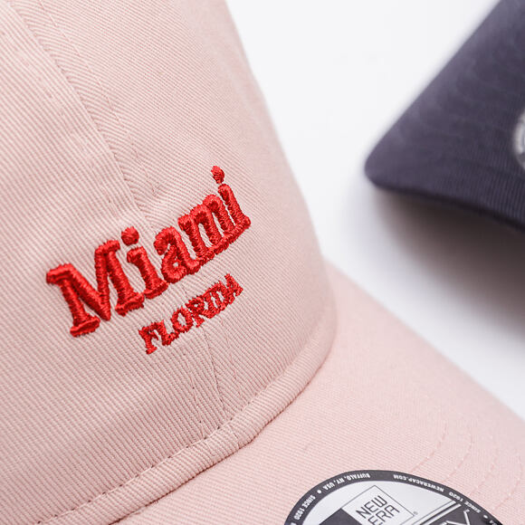 Dětská Kšiltovka New Era - Branded City 9TWENTY - Pink / Scarlet