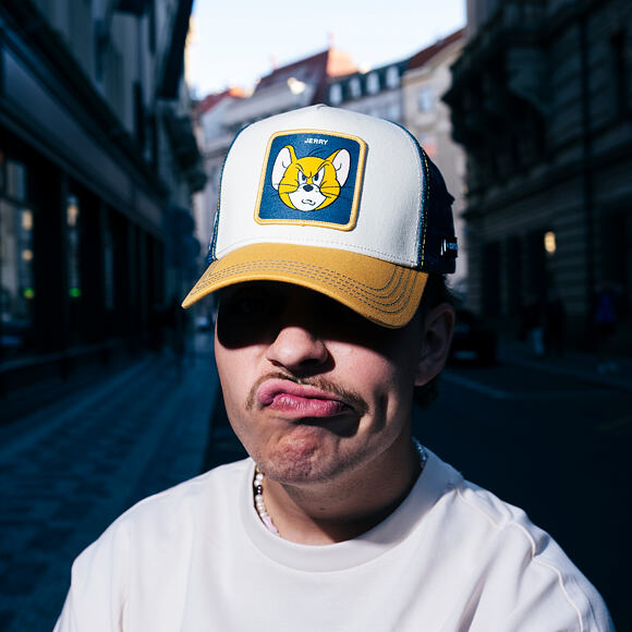 Kšiltovka Trucker Capslab Tom & Jerry Cotton