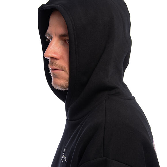 Mikina Karl Kani - Signature Star Print Os Hoodie - Black