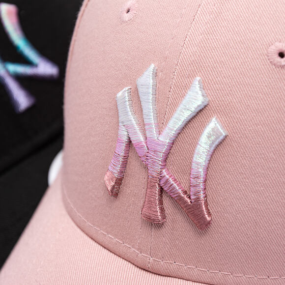 Womens Cap New Era - MLB Womens Metallic Logo 9FORTY - NY Yankees - Pink / Fushia