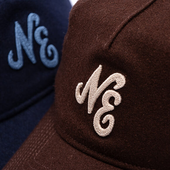 Cap New Era - Branded Melton Wool 9TWENTY - Brown