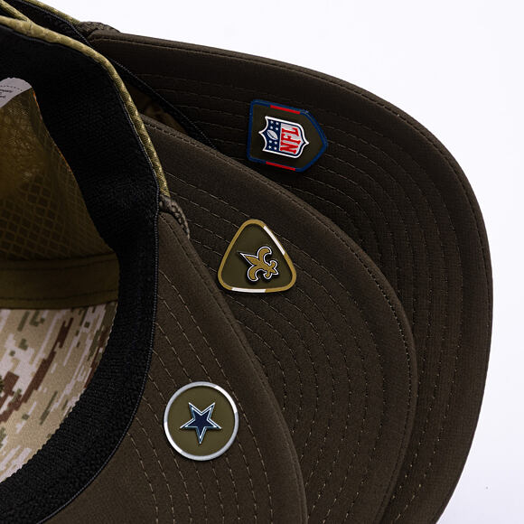 Cap New Era - NFL25 "Salute to Service" - 9SEVENTY Stretch-Snap - New Orleans Saints 