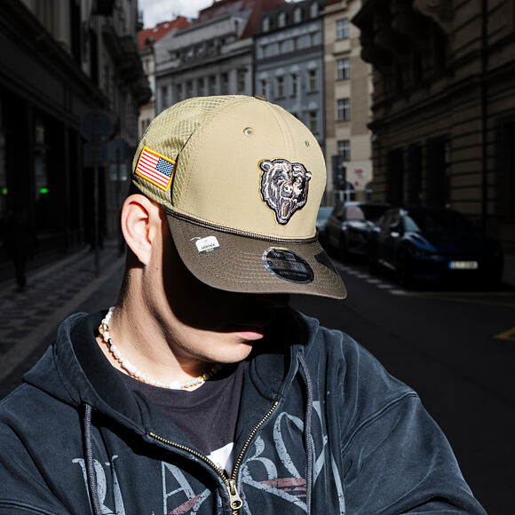 Cap New Era - NFL25 "Salute to Service" - 9SEVENTY Stretch-Snap - Chicago Bears 