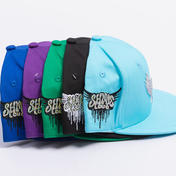 Kšiltovka Reflection Luxury Shine Loud Snapback - Joker Green / White