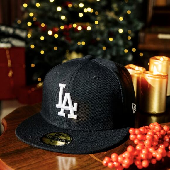 Cap New Era - MLB Basic 59FIFTY - LA Dodgers - Black / White