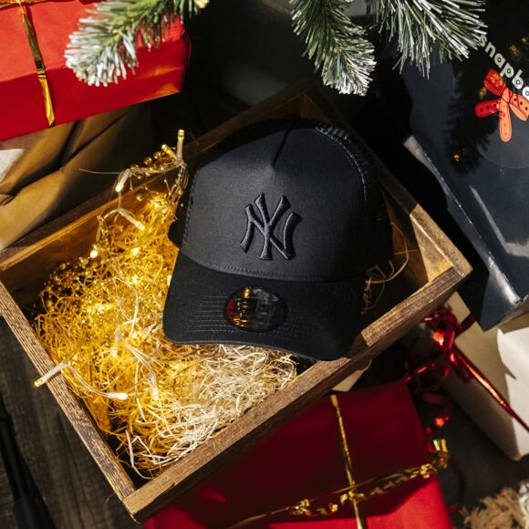 Cap New Era - MLB Clean Trucker 9FORTY Trucker - NY Yankees - Black