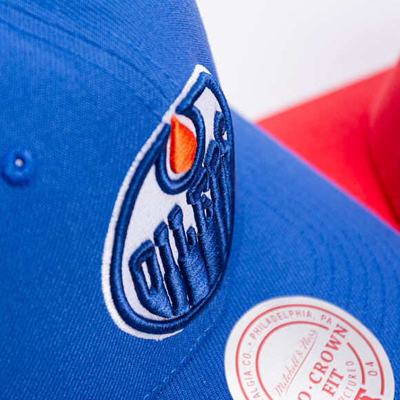 Mitchell & Ness - Edmonton Oilers - Team Ground 2.0 Pro Snapback - Navy