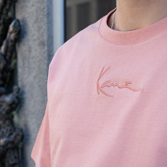 Tee Karl Kani - Small Signature Essential Tee Pink
