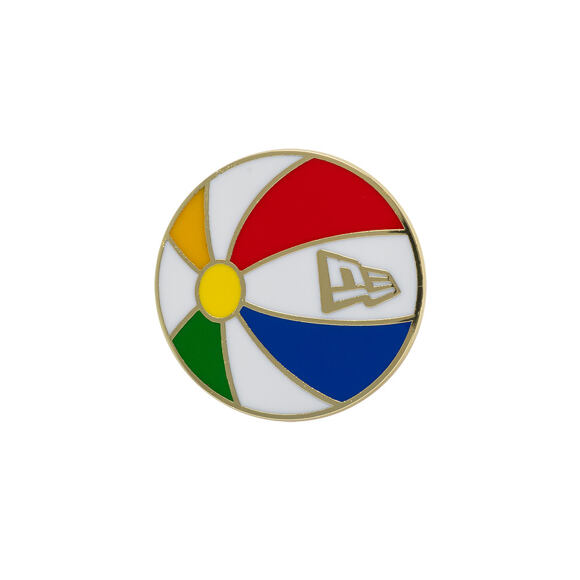 Pin New Era - Branded Cap Pin Beachball - Gold