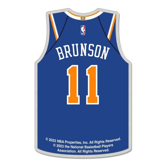 Pin WinCraft by Fanatics - NBA - Jewelry Card - Jalen Brunson