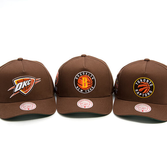 Cap Mitchell & Ness - NBA - Chestnut Peak - Toronto Raptors - Brown