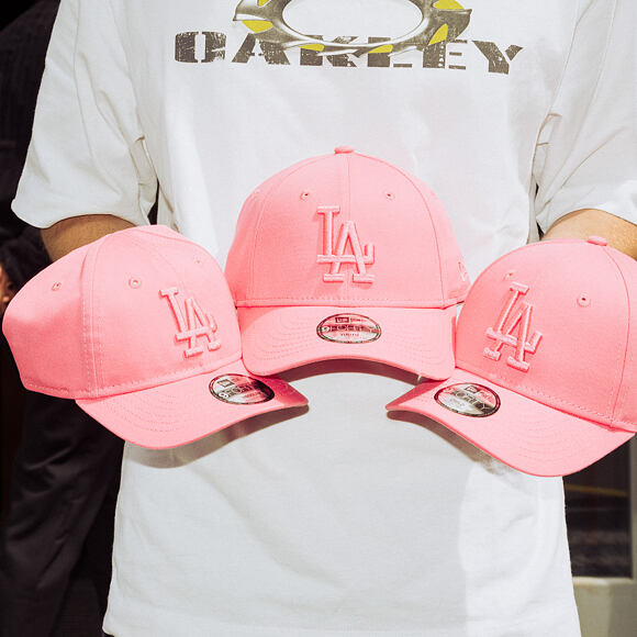 Kids Cap New Era - MLB Essential 9FORTY - LA Dodgers - Pink