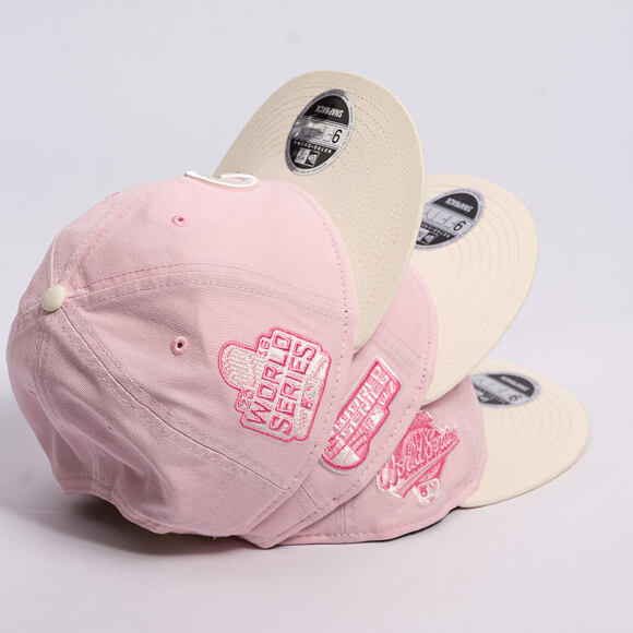 Cap New Era - MLB Washed Tie Dye 9FIFTY Retro Crown - Atlanta Braves - Pink