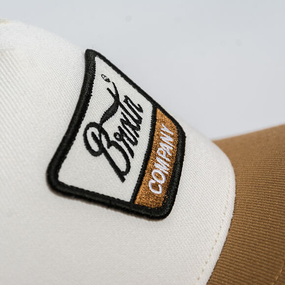 Cap Brixton - Linwood C Netplus Mp Snpk - Off White/Copper