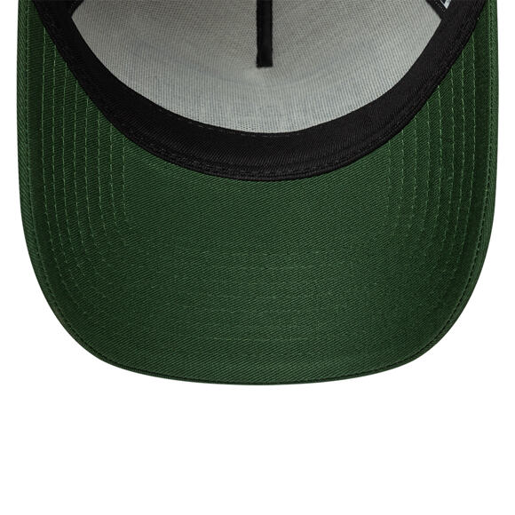 Cap New Era - Branded Licence Plate 9FORTY A-Frame Trucker - Cilantro Green / Stone