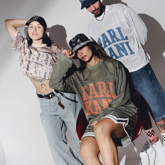 Bucket Hat Kangol - TRENDS PACK - Denim Mashup Bucket - Medium Blue Floral