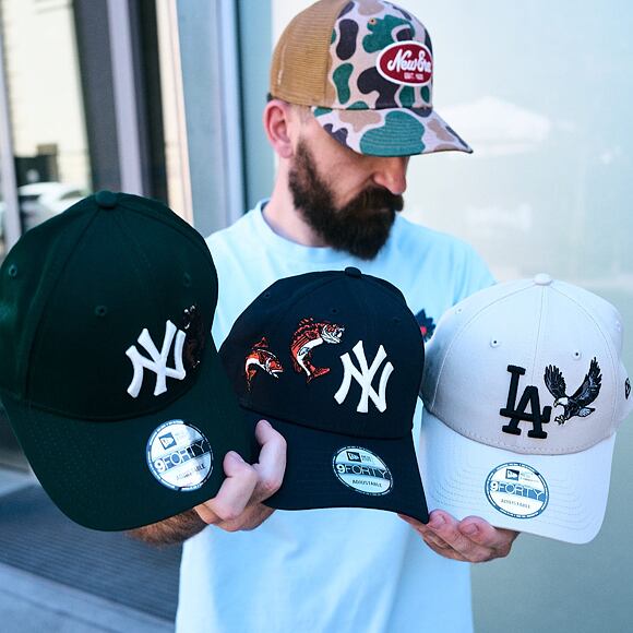 Cap New Era - MLB Outdoor Icon 9FORTY - NY Yankees - Green