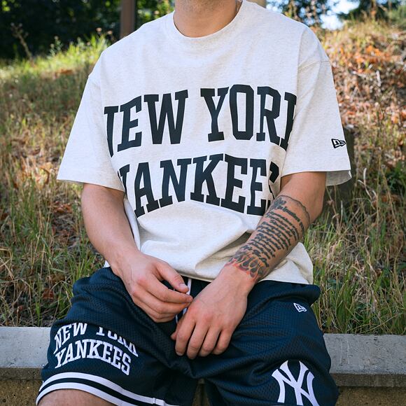 Tee New Era - MLB - NY Yankees - Grey