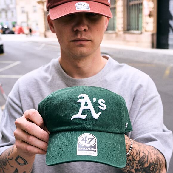 Cap '47 Brand - MLB Clean Up - Oakland Athletics - Green