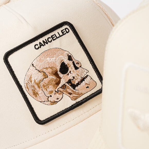 Cap Goorin - Suede Cancelled Skull Trucker - Wax