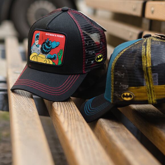 Capslab Trucker By Freegun Batman & Robin (DC COMICS) Meme Cap