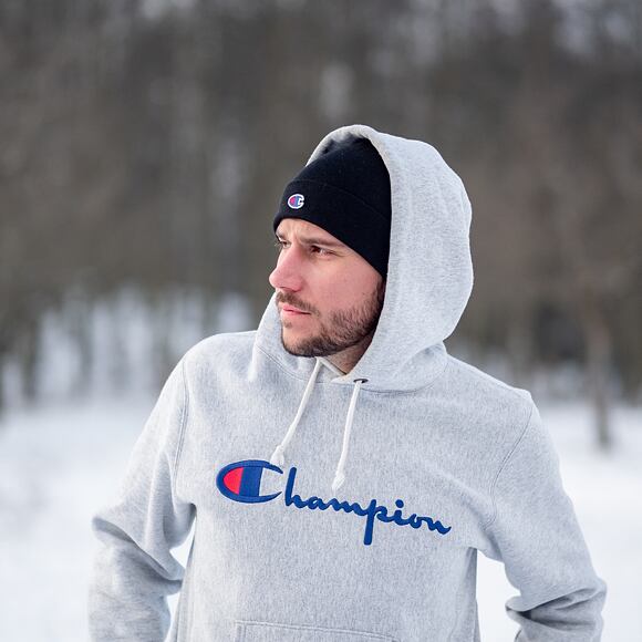 Champion Mini Logo Black 804943 KK001 Winter Beanie