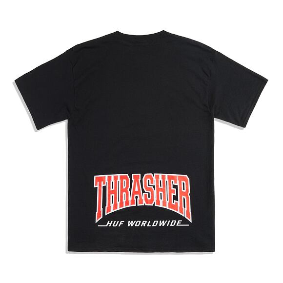 HUF × Thrasher High Point T-Shirt Black Tee