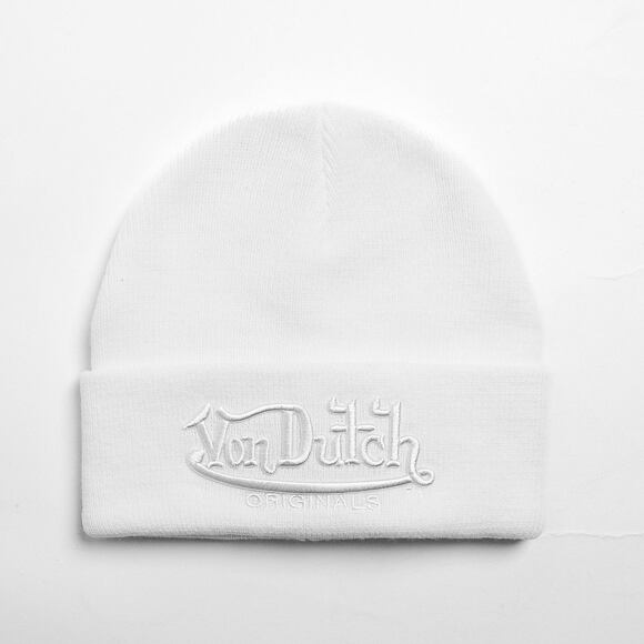 Von Dutch Flint Beanie Acryl Cream