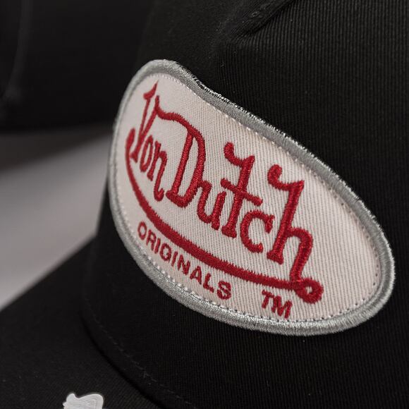 Von Dutch Boston Trucker Cotton Black/Black Cap
