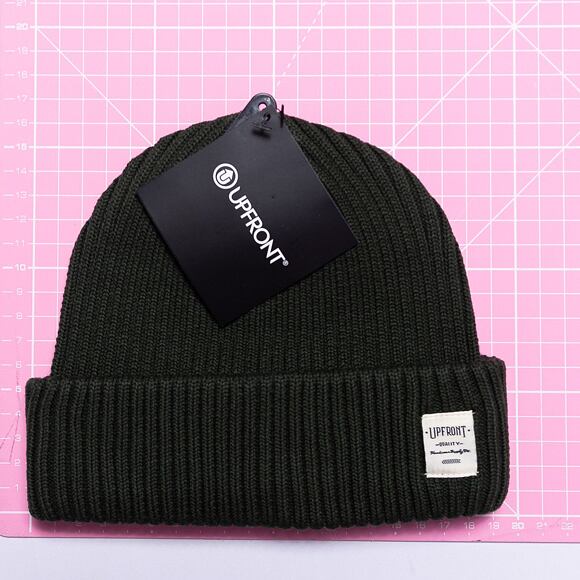 UPFRONT Bridge Beanie Dark Green