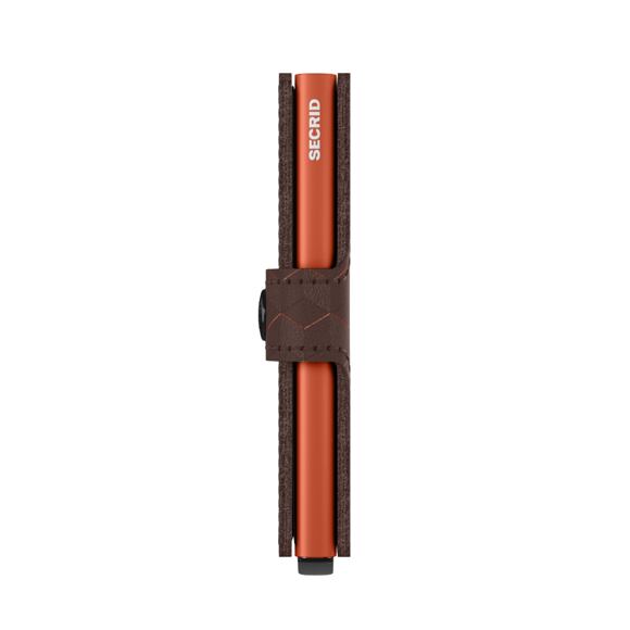 Secrid Optical Brown-Orange Wallet