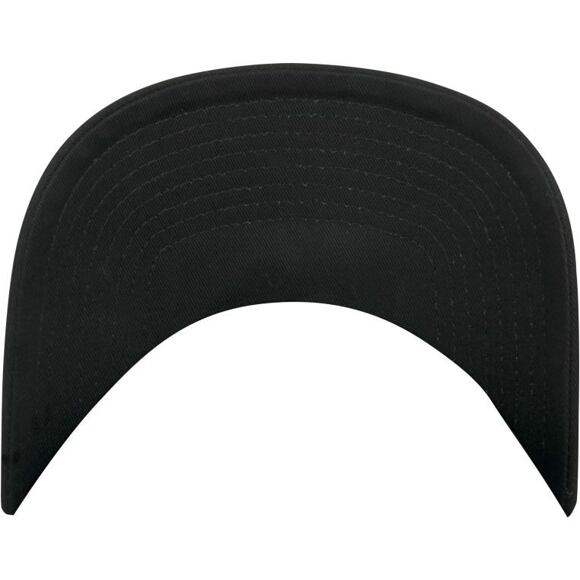 Kšiltovka Yupoong 5-Panel Curved Classic Snapback black