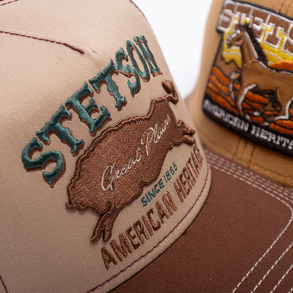 Kšiltovka Stetson - Trucker Cap Great Plains - 68