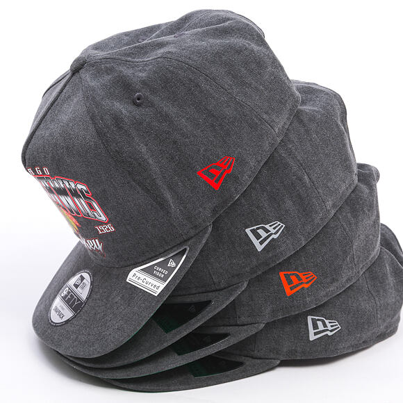 Kšiltovka New Era - 9FIFTY A-Frame NHL Washed - Chicago Blackhawks - Black
