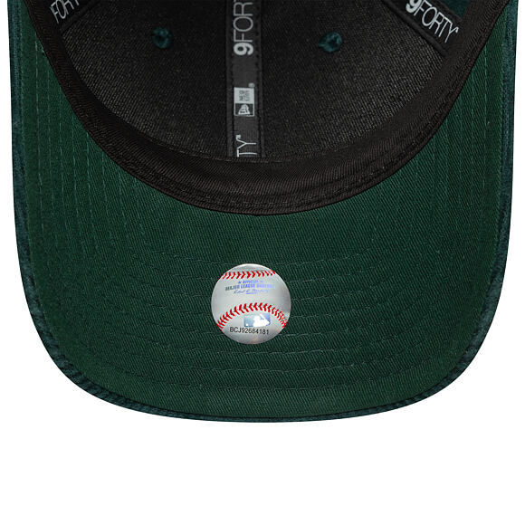 Kšiltovka New Era - MLB Cord 9FORTY M-CROWN - Oakland Athletics - Dark Green