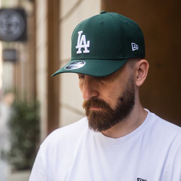 Kšiltovka New Era - MLB Seasonal 9FORTY M-CROWN - LA Dodgers - Dark Green