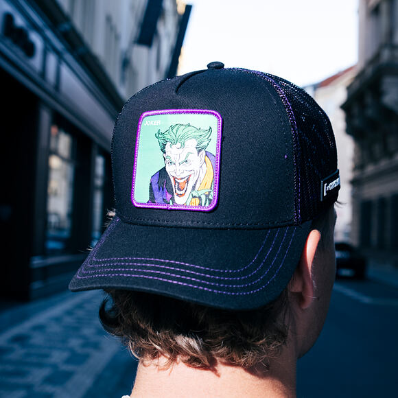 Capslab Trucker JKR2 DC Comics Joker Black Cap