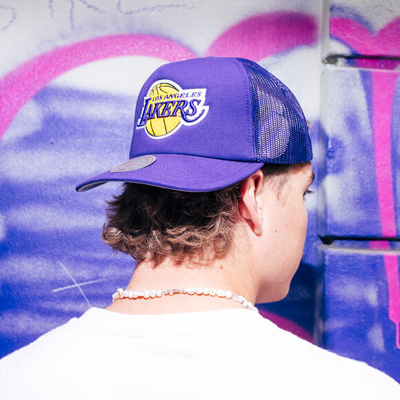 Kšiltovka Mitchell & Ness - Evergreen Trucker - Los Angeles Lakers - Purple