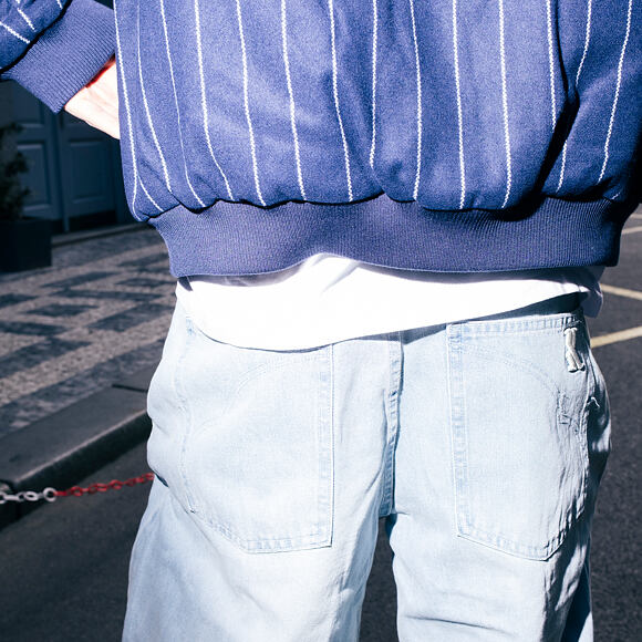 Vlněná Bunda Karl Kani - Kani Pinstripes Wool Jacket - Blue