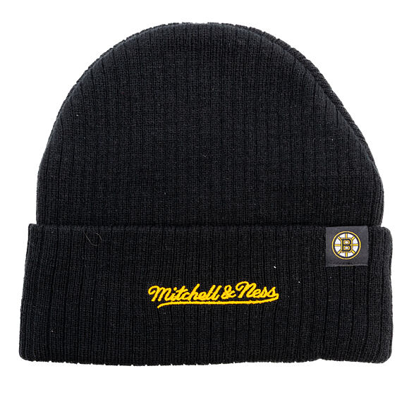 Beanie Mitchell & Ness - NHL Line Light Knit - Boston Bruins - Black