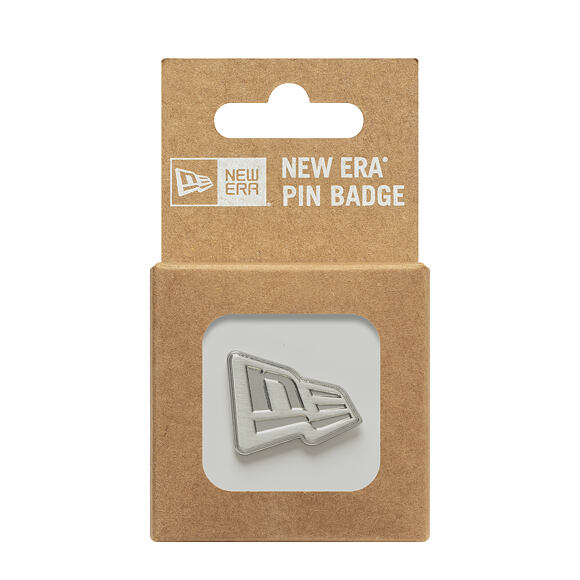 Pin New Era - Branded Cap Pin - Silver Flag - Silver